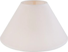 Cupula De Tecido Bege Para Abajur 30Cm