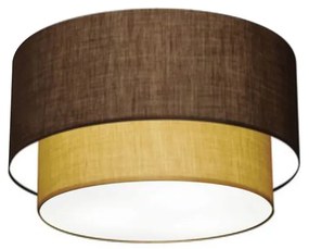 Plafon Para Banheiro Cilíndrico SB-3045 Cúpula Cor Café Palha