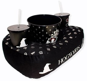 Kit Almofada Porta Pipoca Harry Potter Hogwarts Casas