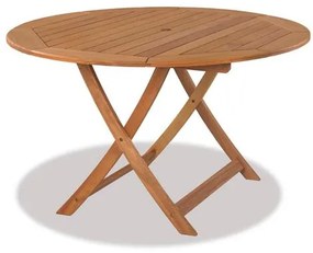 Mesa Dobravel Redonda Stain Jatoba Cor Clara 1,20m 16526 Sun House