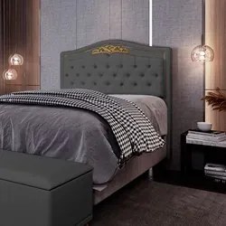 Cabeceira Cama Box Casal Queen 160cm com Tachas Imperial Veludo J02 Ci