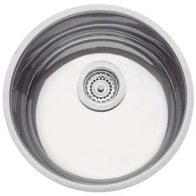 Cuba de Embutir Tramontina Luna 35 BL Prime em Aço Inox Alto Brilho 35 cm
