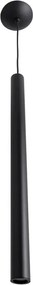 Pendente Aluminio Preto 59,5X4cm Lisse I