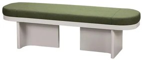 Banco Versailles Assento Trama Oliva Base Off White - 77134 Sun House