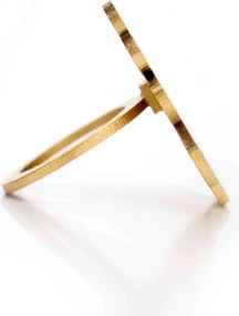 Porta Guardanapo de MDF Anjo Dourado 6cm F04 - D'Rossi