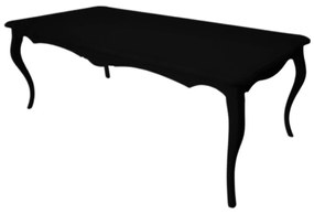 Mesa de Jantar Vintage - 8 Lugares - 2,2m - Preto Provençal Kleiner