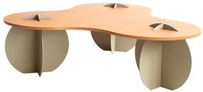 Mesa de Centro Gomos Tampo Atlântica Base Taupe - 75854 Sun House
