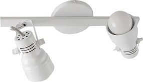 Spot Sobrepor Trilho Aluminio 35Cm - BRANCO