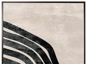 Quadro de Parede Decorativo em Canvas Ondas 100x75x4 cm - D'Rossi
