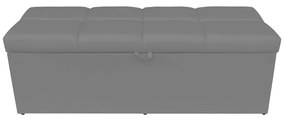 Calçadeira Nina 140 cm Suede D'Rossi - Grafite