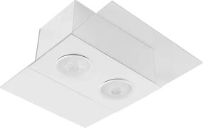 Plafon De Sobrepor Aluminio Acrilico Espelho Monaco