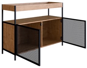 Buffet Bar New Vermont e Preto 100 cm - D'Rossi