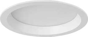 Plafon Led De Embutir Recuado Branco 17w 100° 4000k Deep