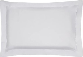 Jogo 2 Fronhas Kacyumara 300 Fios Festoné Lázio - Branco  50 x 70 cm