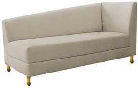 Recamier Valéria 160cm Lado Esquerdo Corano Bege - ADJ Decor