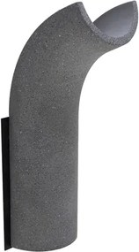 Arandela Led Cimento Cinza 4w 3000k Ip65 Pipe