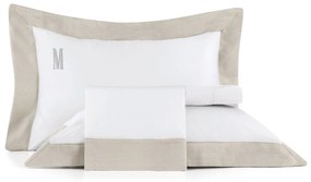 Jogo de Cama Altenburg Cetim 300 Fios Sublime Clássico Gama - Bege - King  Bege - King