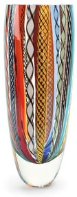 Vaso 72 MS Hippie Murano Cristais Cadoro