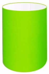 Cúpula Abajur Cilíndrica Cp-7003 Ø15x20cm Verde Limão