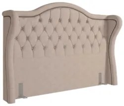 Cabeceira Cama Box Casal Queen 160cm Antibes Z37 Linho Areia - Mpozena