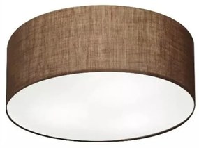Plafon de Sobrepor Cilíndrico SP-3014 Cúpula Cor Café