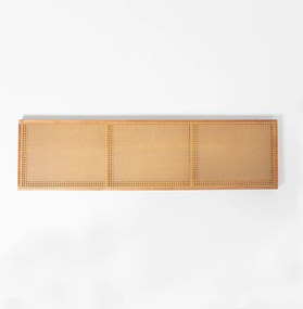 Cabeceira Noga Casal e Queen Palha Natural - Nozes - Cabeceira Noga Casal Queen Palha Natural - Nozes