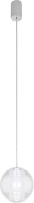Pendente Led Aluminio Cromado 7W 3000K Sky