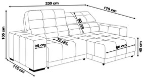 Sofá Sala de Estar Retrátil e Reclinável 3 Lugares Lisboa 230cm Couro Preto G58 - Gran Belo