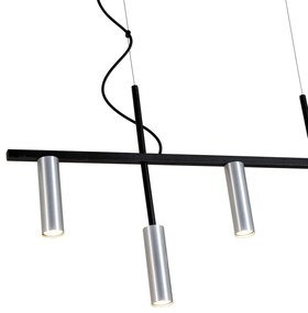 Pendente Platinum Linear 3,8X44,5X85Cm 5Xmr11 - Usina 16930/85 (BT - Branco Texturizado)