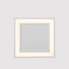 Plafon Led Sobrepor 16,8W Luz Amarela Fitedge - BRANCO