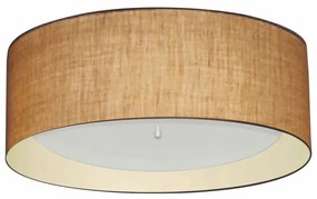 Plafon Para Banheiro Cilíndrico SB-3008 Cúpula Cor Palha Bege