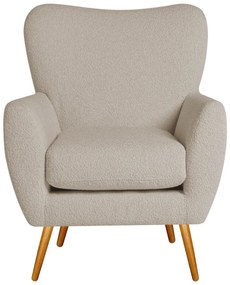 Poltrona Decorativa Luxo Moderna Sala de Estar Recepção Amélia Linho