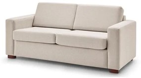 Sofá Cama Amsu Linho Cinza Pés Imbuia 200cm - 62456 Sun House