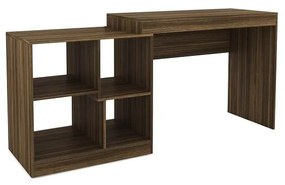 Mesa Escrivaninha 4 Nichos Home Office Multifuncional Cast