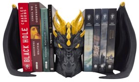 Aparador de Livros Dragão Guardião do Tesouro Literário