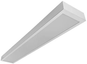 Plafon Led De Sobrepor Aluminio Branco 54W Valencia - LED BRANCO FRIO (6500K)