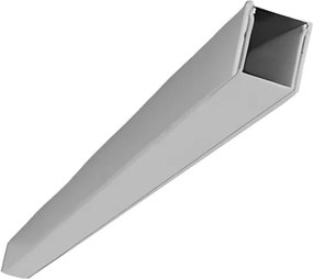 Perfil Sobrepor Sem Iluminacao 3M Fit15 - BRANCO