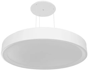 Pendente Aluminio Branco 60Cm Ring