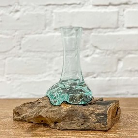 Vaso no Tronco Rústico | Teka
