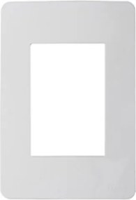 Placa 4X2 Termoplastico Branco 3 Modulos Orion