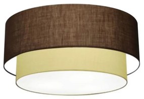 Plafon Para Banheiro Cilíndrico SB-3017 Cúpula Cor Café Bege