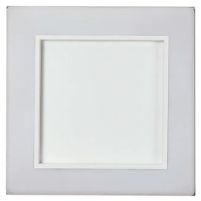 Plafon Meg 27X27Cm Led 16,4W Bivolt | Usina 19030/27 (TT-M Titânio Metálico, 3000k)