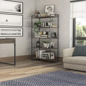 Estante Alta Aparador Industrial 3 Prateleiras Londres Aço