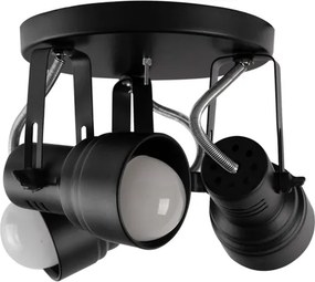 Spot Sobrepor Alum&amp;amp;#xED;nio 17x&amp;amp;#xF8;7cm - PRETO