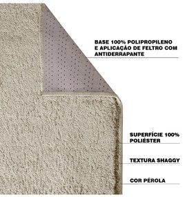 Tapete Sala de Estar 150x200cm Labrador Pérola G30 - Gran Belo