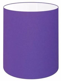 Cúpula Abajur Cilíndrica Cp-8001 Ø13x15cm Roxo