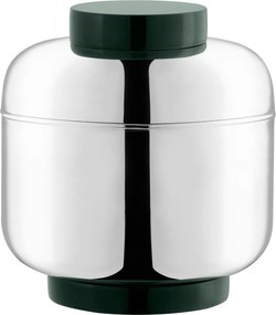 Bowl Volupté Médio Prata C/ - Resina Verde Resina Verde