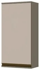 Armário Aéreo 40cm 1 Porta 100% MDF Connect Duna/Cristal - Henn