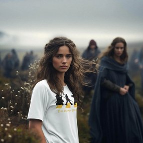 Camiseta Unissex The Road to Mordor O Senhor dos Anéis - Branco - P