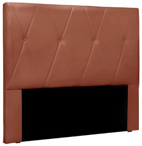 Cabeceira Decorativa Casal 1,40M Yves Veludo Cobre G63 - Gran Belo